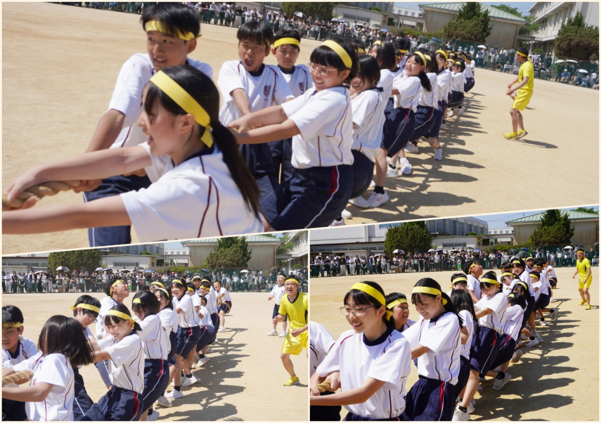 34　綱引き２年３組